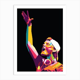 Avicii Pop Art Art Print