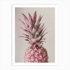 Pink Pineapple 3 Art Print