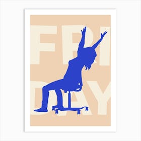 It's Friday Office Art Print