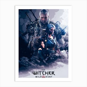 The Witcher 10 Art Print