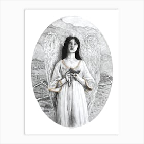 Angel Of The Pass Art Print