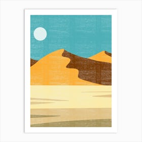 Desert Landscape 7 Art Print