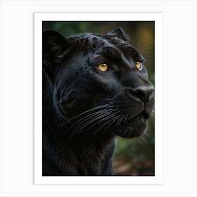 Black Panther 5 Art Print