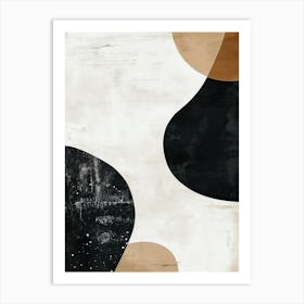 Maputo Stone Park Bauhaus Minimalist Art Print