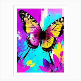 Butterfly Painting 174 Art Print