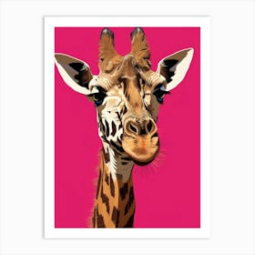 Giraffe 54 Art Print