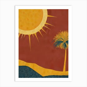 Sand And Sun Art Print