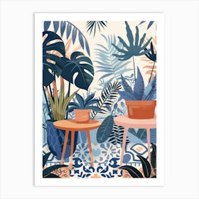 Tropical Background 14 Art Print