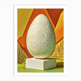 Easter Egg Art Print