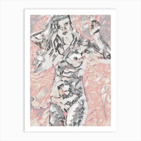 Nude Woman 17 Art Print