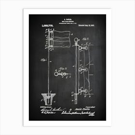 Golf Gifts Golf Flag Patent Golf Flag Patent Print Putting Green Art Golf Wall Art Golf Club Hole In One Golf Patent Sg7761 Art Print