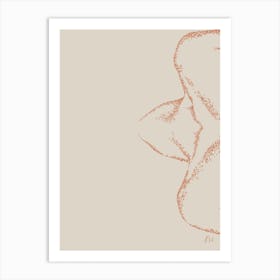 ondas Art Print