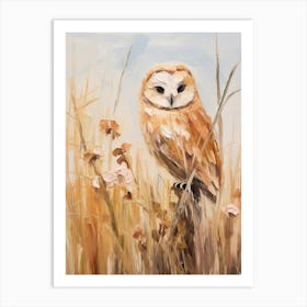 Bird Painting Owl 2 Art Print