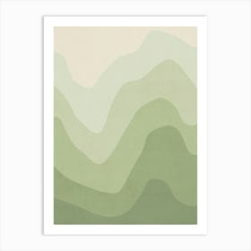 Abstract Waves 04 9 Art Print