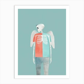 Skeleton Art Print