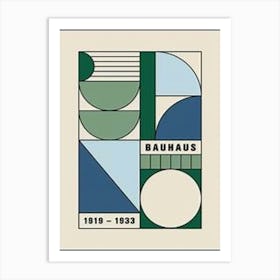 Bauhaus exhibition art poster 1 Art Print