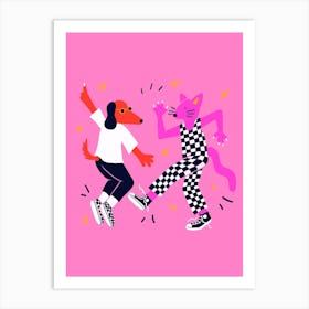 Disco Queens Art Print