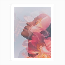 "Abstract Floral Fantasy Photography" Art Print