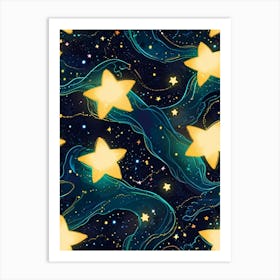 Stars In The Sky 4 Art Print