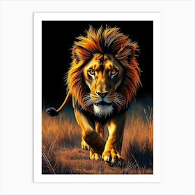 Wild Animal Creative Portrait 149 Art Print