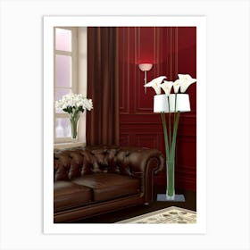 Calla Lilies 8 Art Print