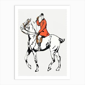 Horse Riding Art Print, Edward Penfield Art Print