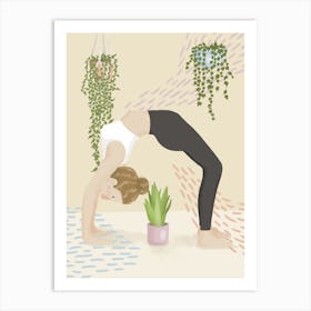 Emily Series Yoga Art Print