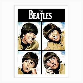 Beatles music band Art Print