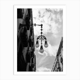 Barcelona Lights Art Print