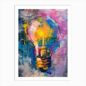 Light Bulb 15 Art Print