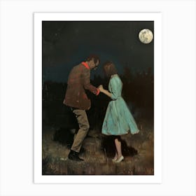 'The Moonlight Dance' Art Print