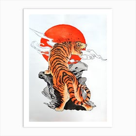 Tiger 26 Art Print