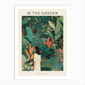 In The Garden Poster Wave Hill Garden Usa 4 Art Print