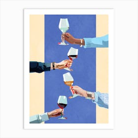 Cheers 2 Art Print