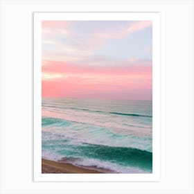 Delray Beach, Florida Pink Photography 2 Art Print