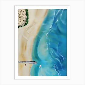 Beach Scene 4 Art Print