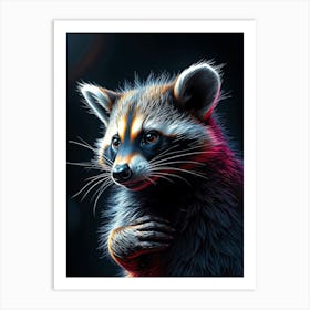 Wild Animal Creative Portrait 58 Art Print