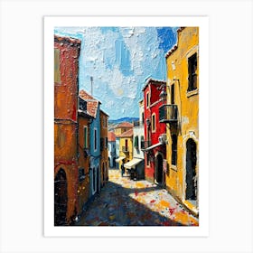 Italian Street Painting Art Print