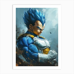 Super Saiyan 2 Art Print