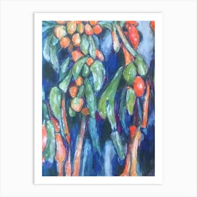 Papaya Classic Fruit Art Print