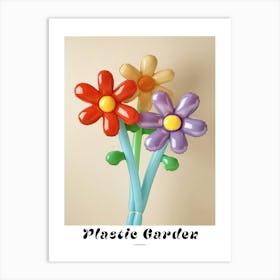 Dreamy Inflatable Flowers Poster Cineraria 1 Art Print