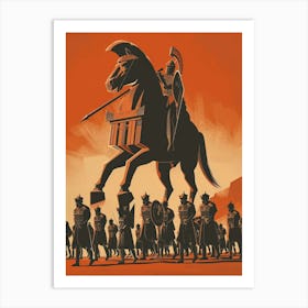 Fake Horse Art Print