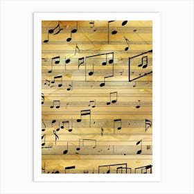 Music Sheet Art Print