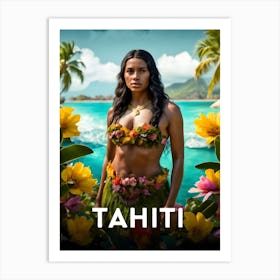 Tahiti Art Print
