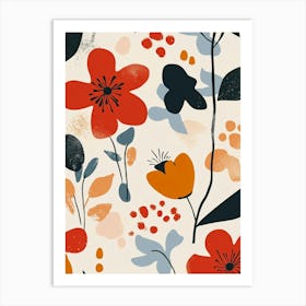 Floral Print 13 Art Print