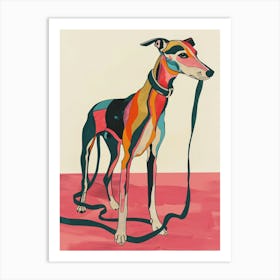 Greyhound Canvas Print 2 Art Print