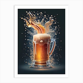 Beer Fresh Art Print