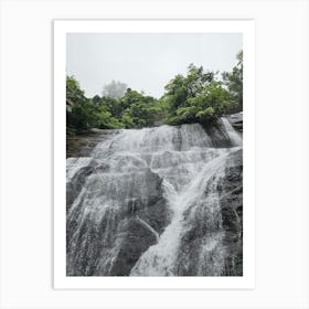 Waterfalls In Kerala Art Print