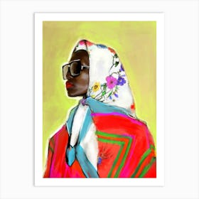 Fashion illustrated Artwork, Bold colors, fashion trends, high fashion, fashion illustration, Tres Chic  Art Print