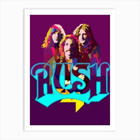 Rush Spirit Of The Radio Anthem Rock Song Art Print